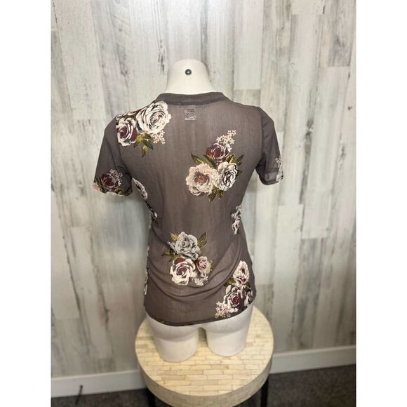 Mesh floral top - Picture 2 of 6